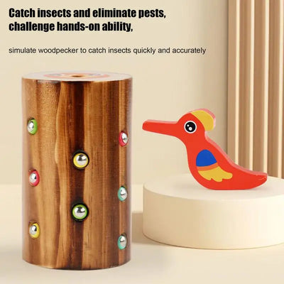 Magnetic Woodpecker Feeding Toy
