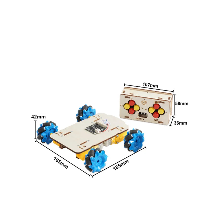 DIY Remote Control Wheel Car Science Kit