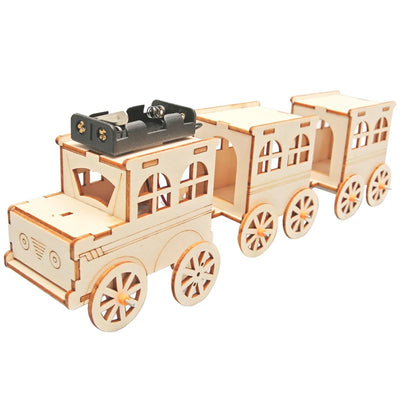 Electric Train DIY STEM Science Toy for Kids