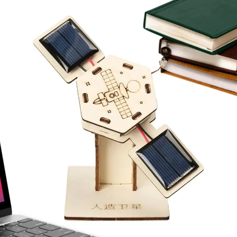 3D Solar Satellite Assembly Kit for School Projects