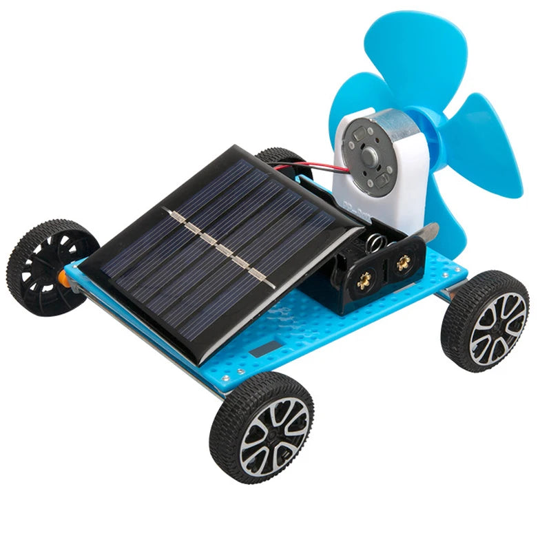 Solar Wind Power Car DIY Puzzle Toy
