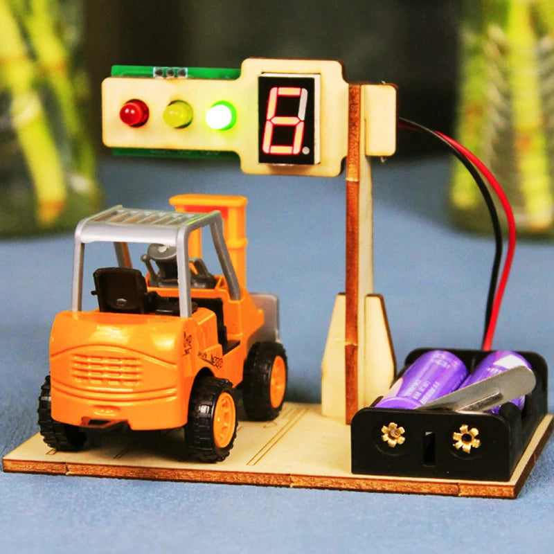Countdown Traffic Light DIY STEM Toy for Kids