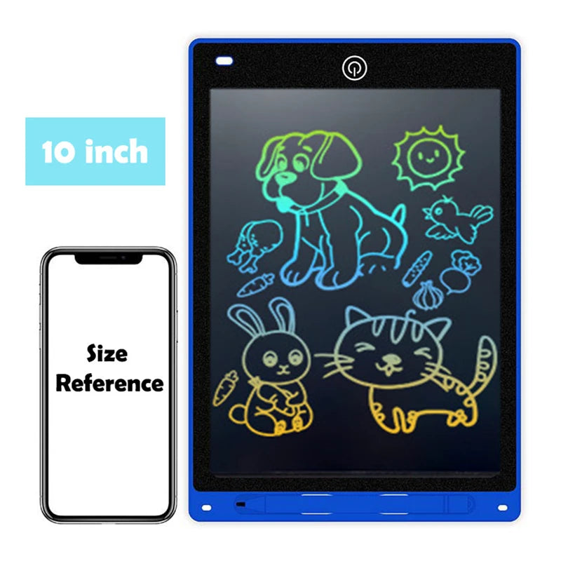 LCD Writing Tablet for Kids – 8.5/10/12 inch Drawing Board