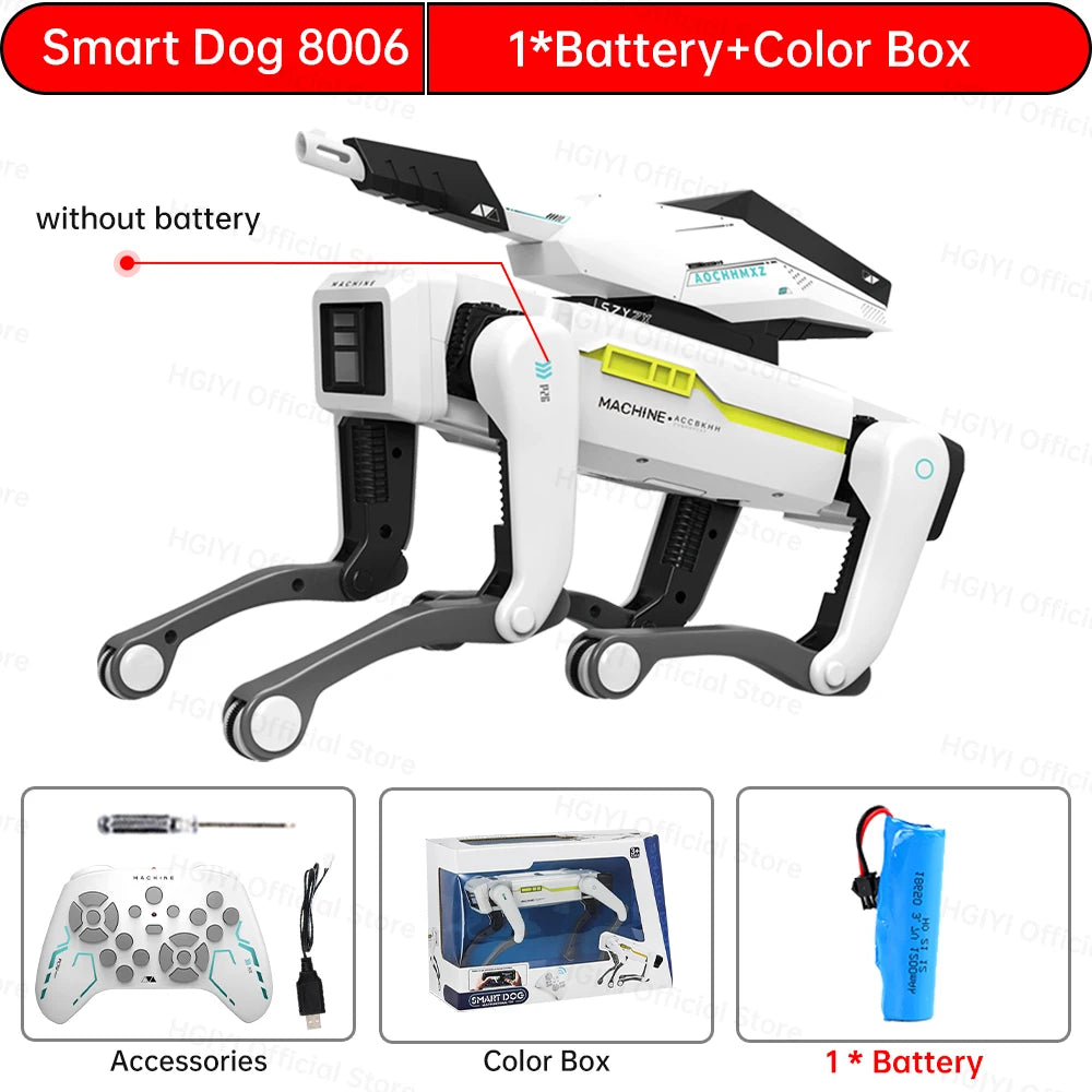 Smart Robot Dog – Programmable Voice-Controlledled Pet