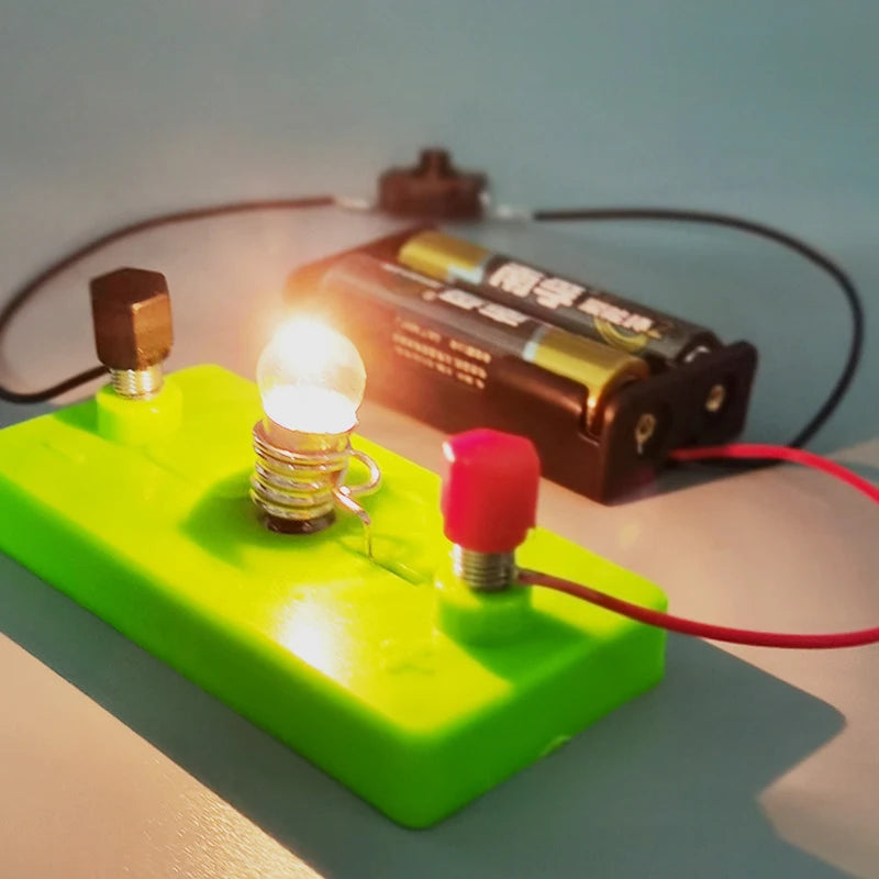 Electric Lamp Circuit STEM Puzzle Toy
