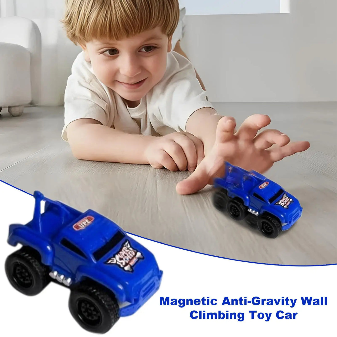 Wall Climbing Magnetic Car Toy