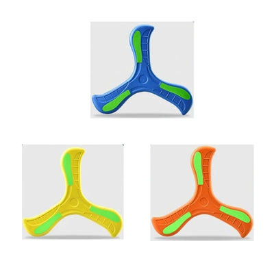 LED Light-Up Boomerang Flying Toy Set