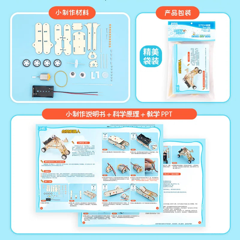 Robot Model STEM Puzzle Toy Gift