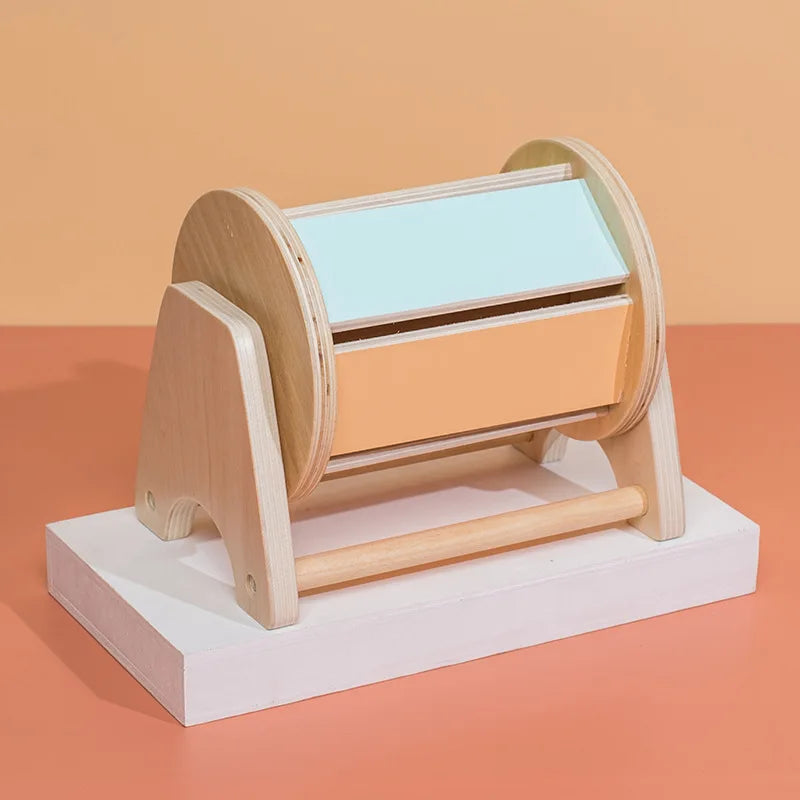 Montessori Colour-Matching Spinning Coin Box