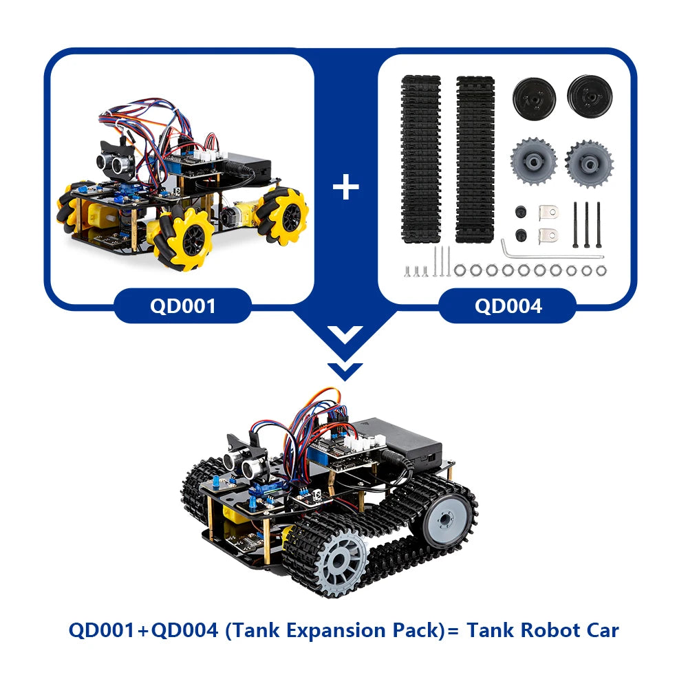 ESP32 Smart Car Starter Kit with Code Learning