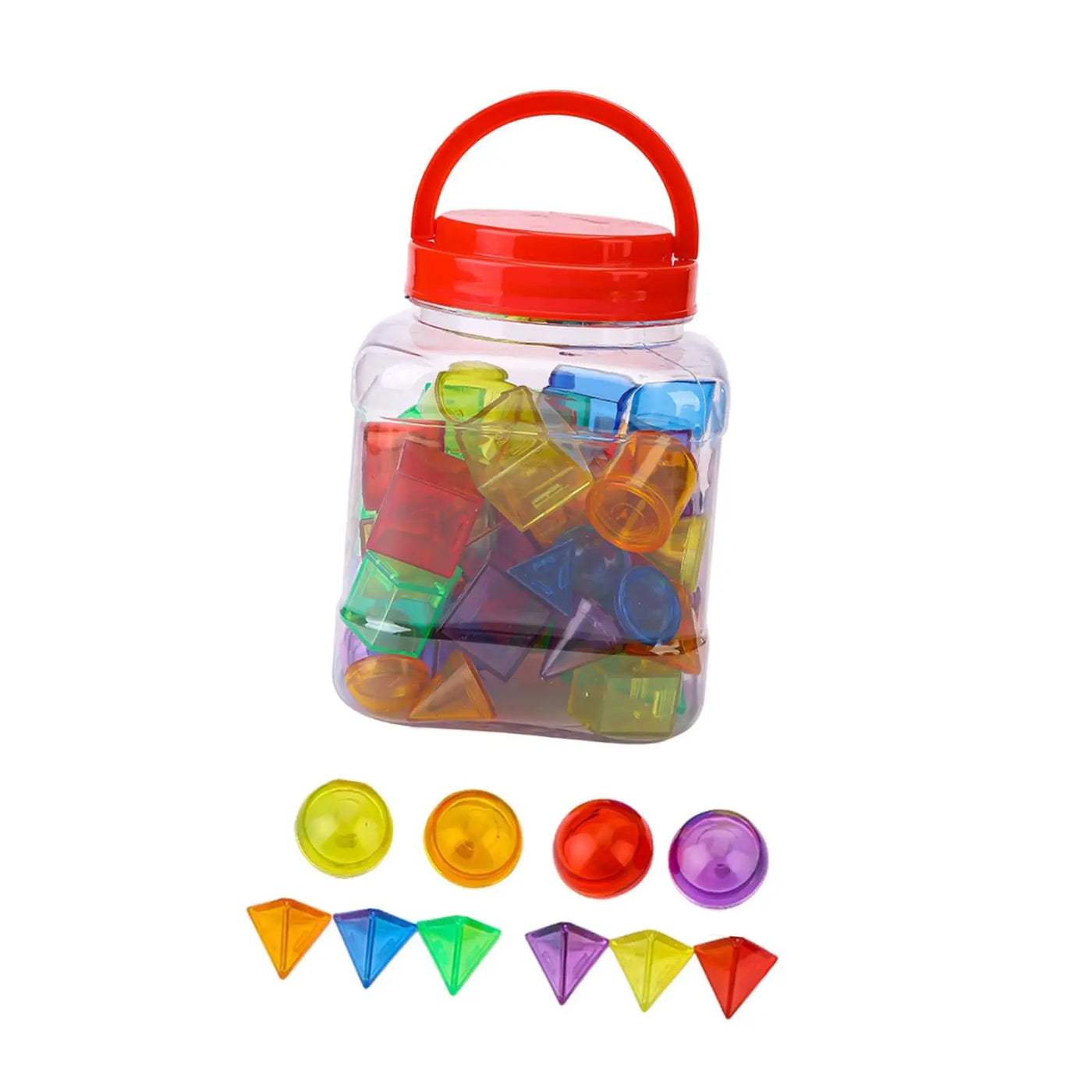 3D Geometric Shapes for Light Table Play
