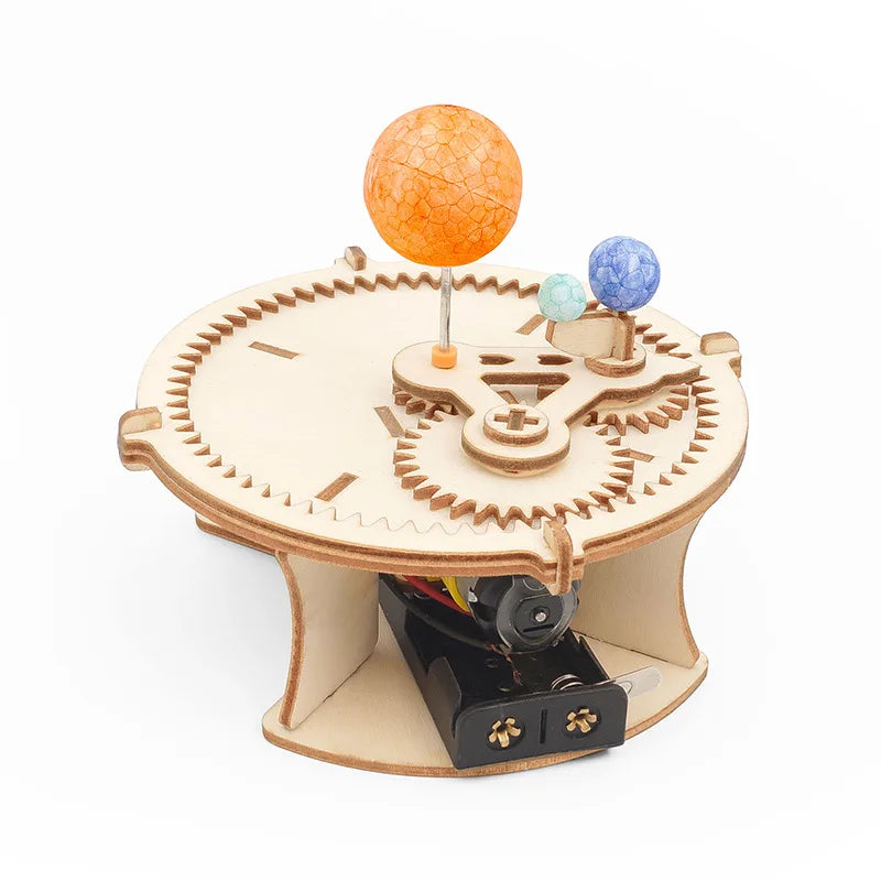 DIY STEM Car and Dinosaur Puzzle Set