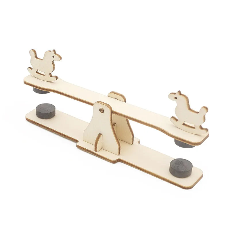 DIY Magnetic Seesaw Puzzle Kit