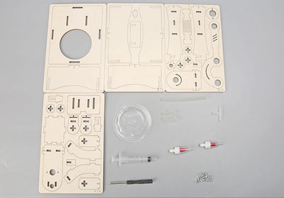 Wooden Pump Machine Science Puzzle