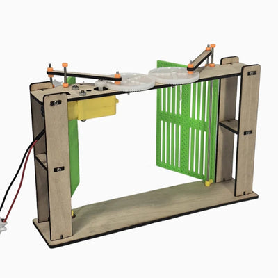 Electric Door Model DIY Physics Toy for Kids