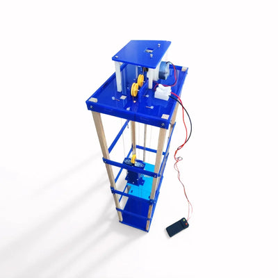 DIY Elevator Model STEM Physics Toy for Kids