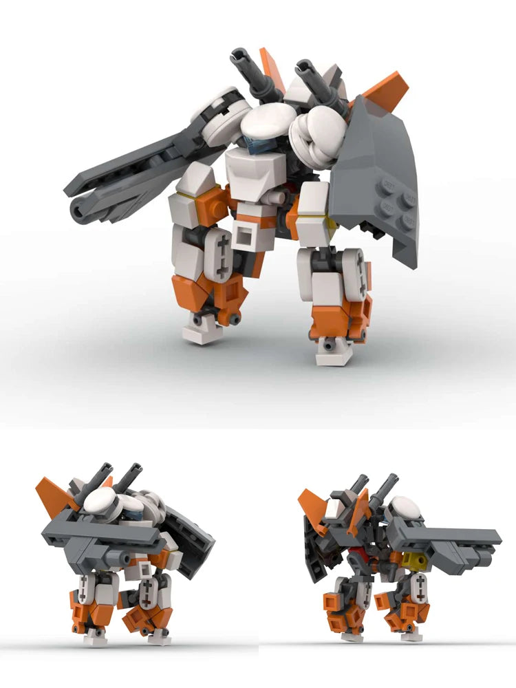 MOC Mecha Robot Building Blocks Set