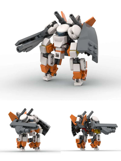 MOC Mecha Robot Building Blocks Set