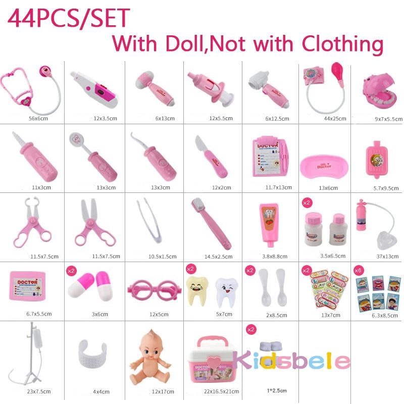 Kids Doctor Pretend Play Medical Kit