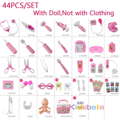 Kids Doctor Pretend Play Medical Kit