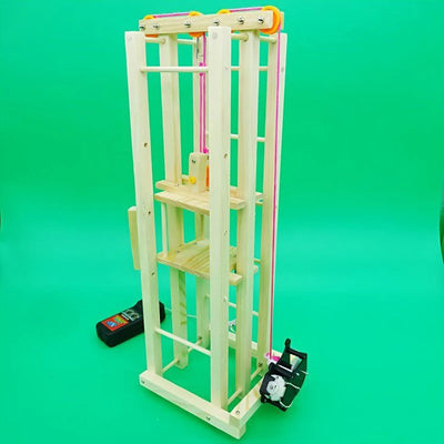 Wooden Elevator Model Science Toy