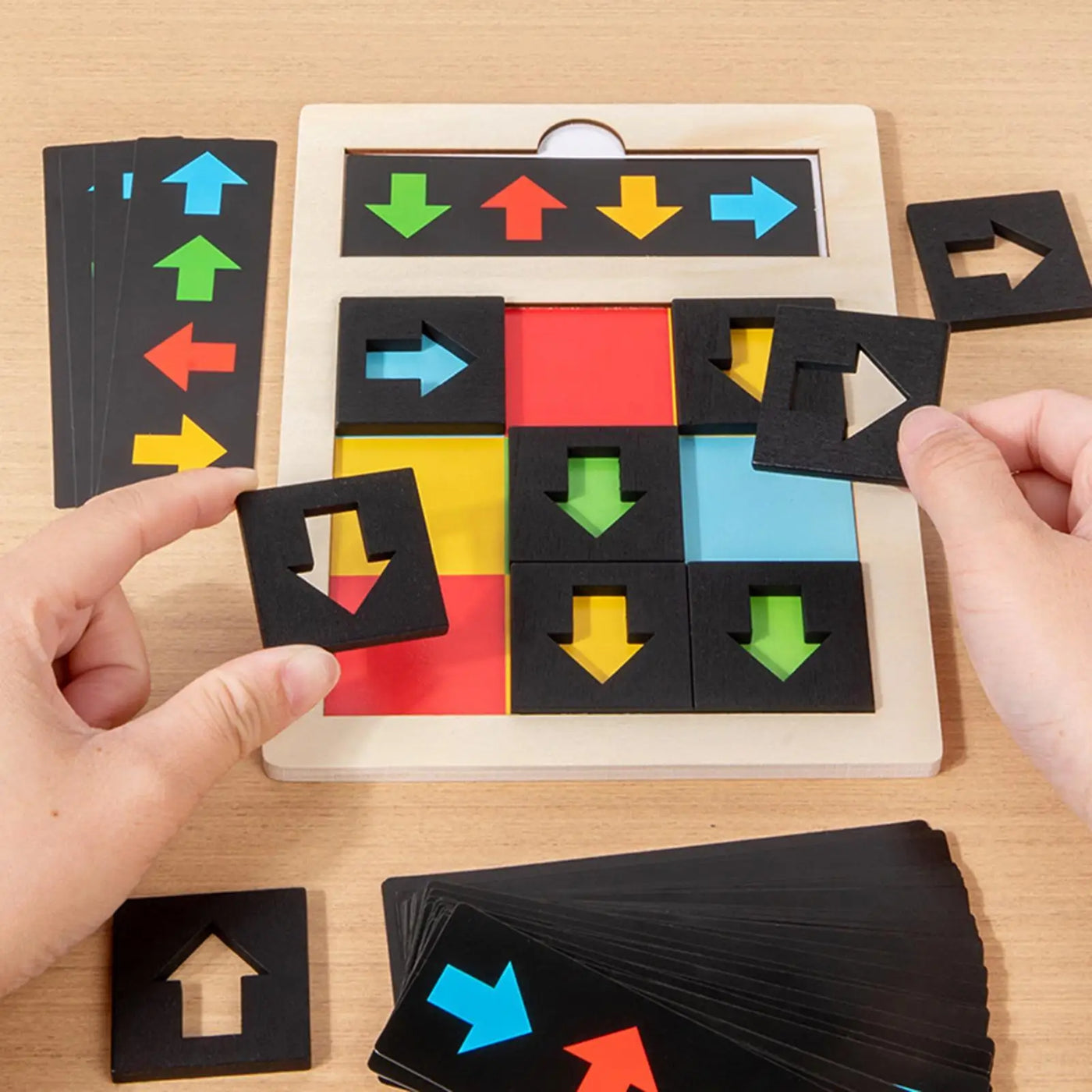 Color and Shape Brain Teaser Puzzle