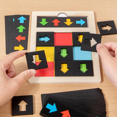 Color and Shape Brain Teaser Puzzle