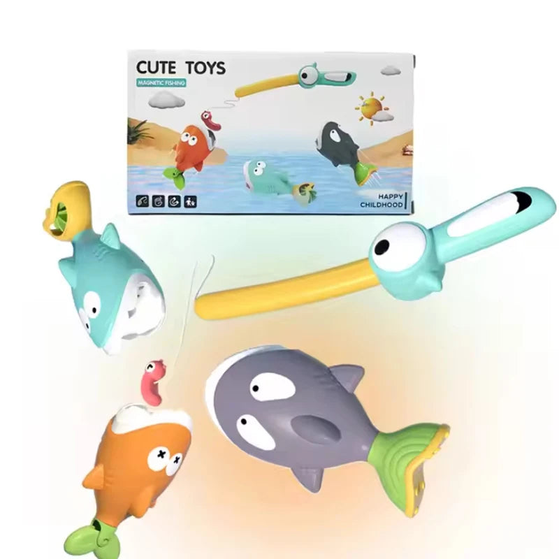 2 in 1 Fishing and Water Sprinkler Toy