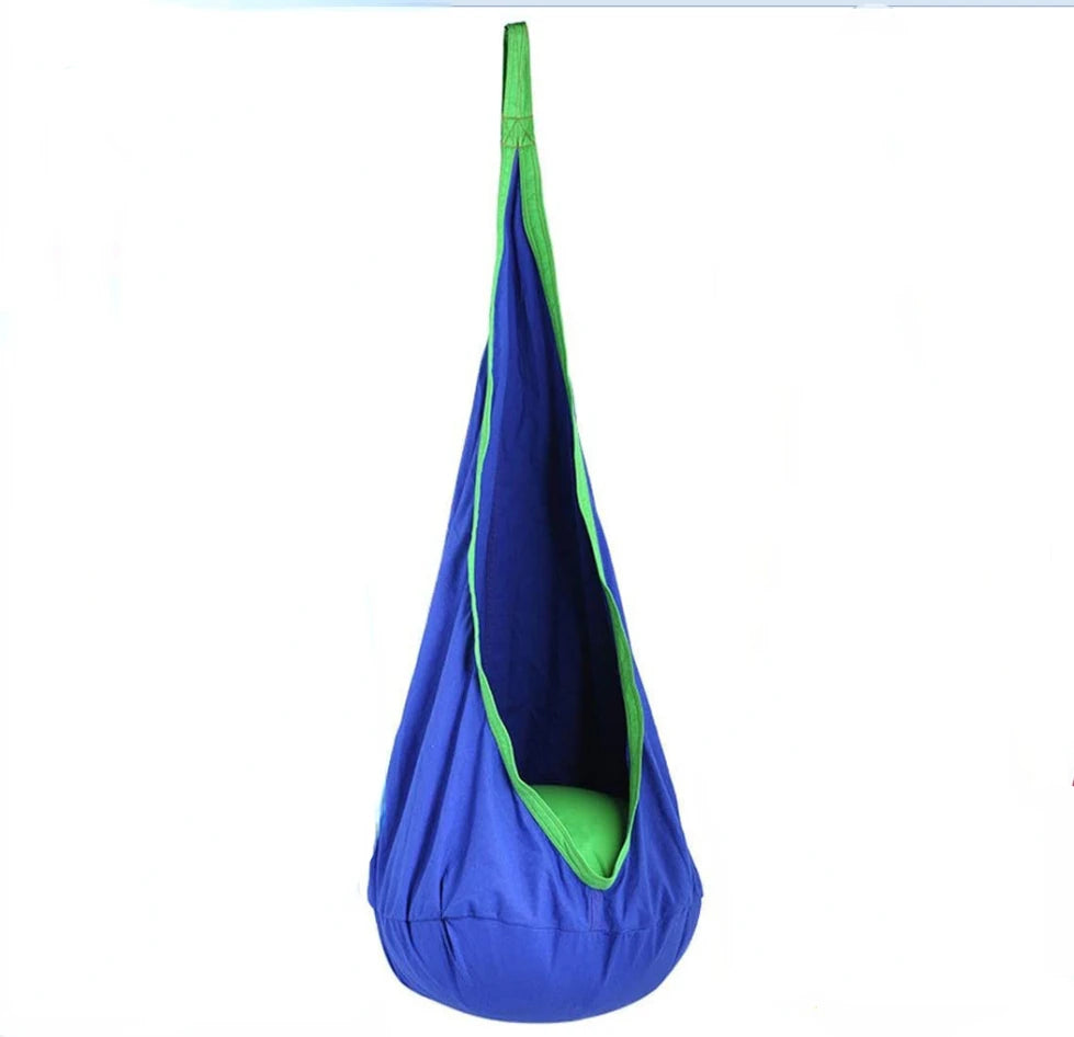 Children's Hanging Chair Swing with Inflatable Cushion