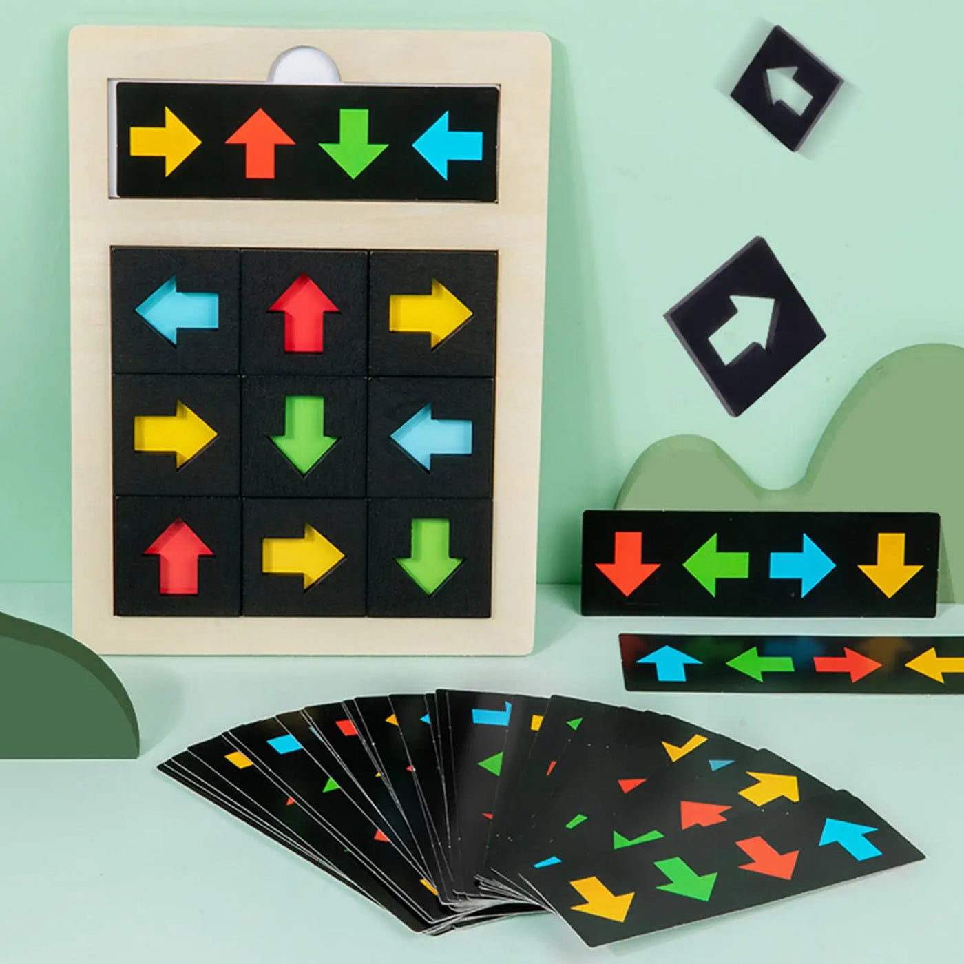 Color and Shape Brain Teaser Puzzle