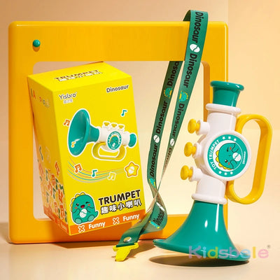 Musical Toy Set with Trumpet and Harmonica