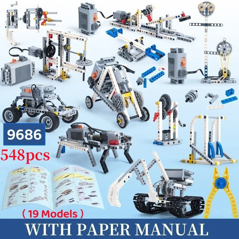 STEM Technical Building Kit 9686 – Programming & Engineering