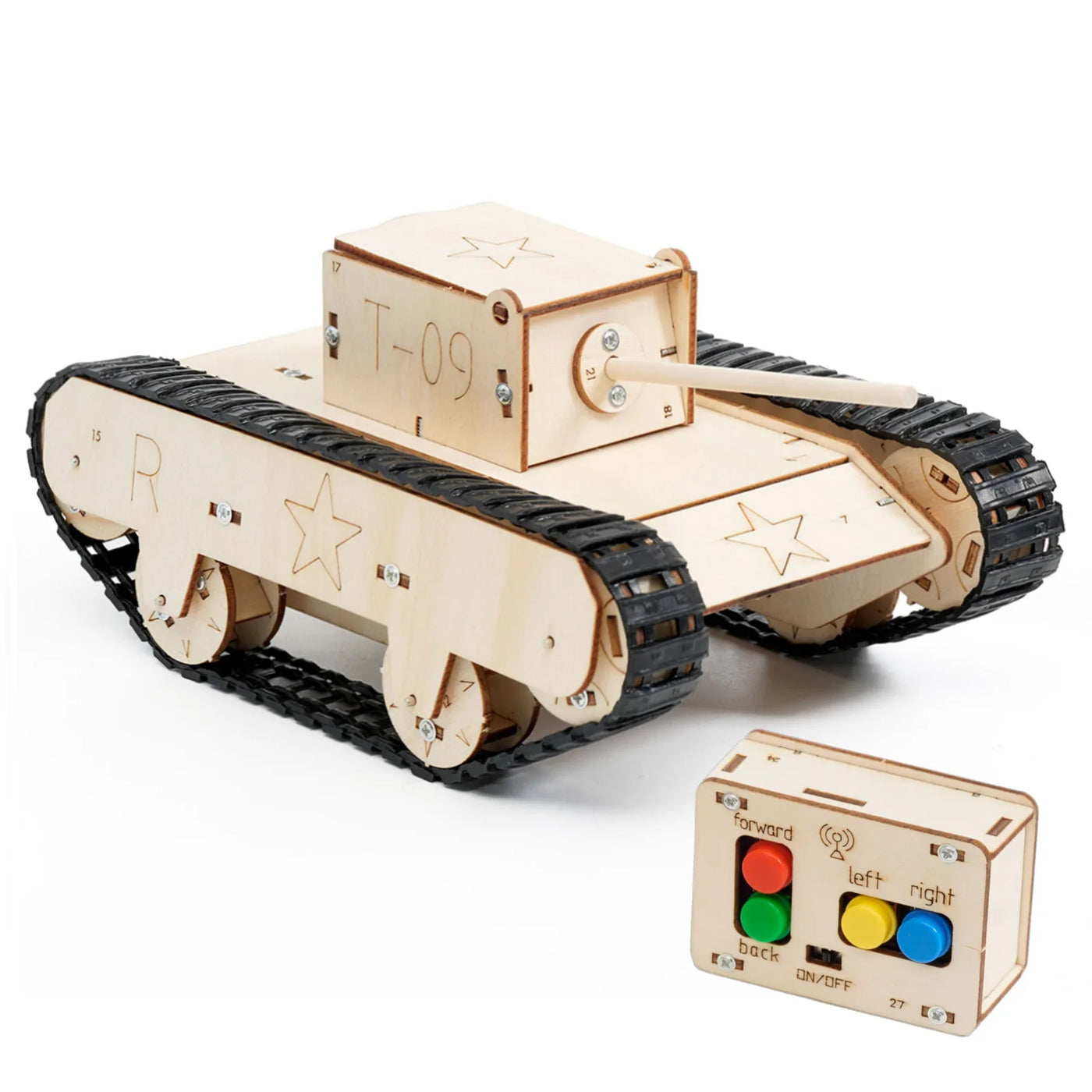 DIY Remote Control Tank STEM Kit for Kids
