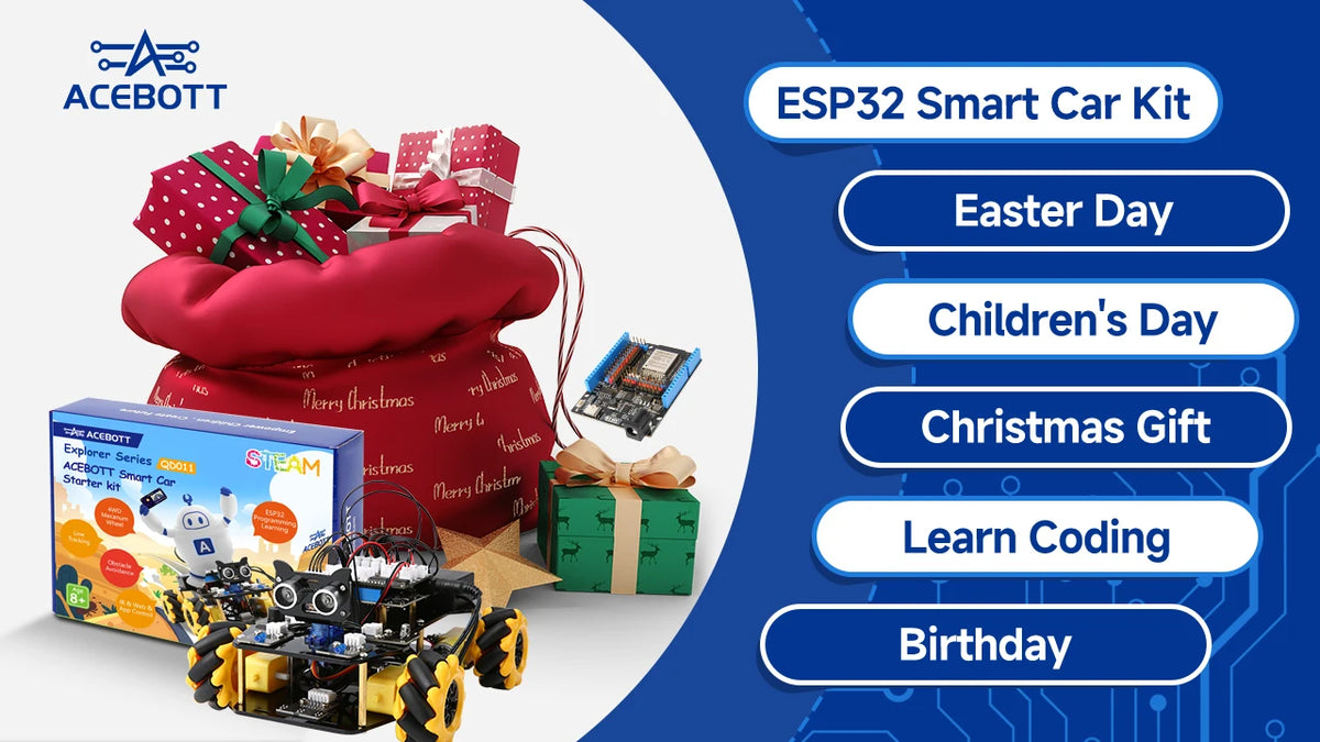 ESP32 Smart Car Starter Kit - Coding