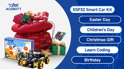 ESP32 Smart Car Starter Kit with Code Learning