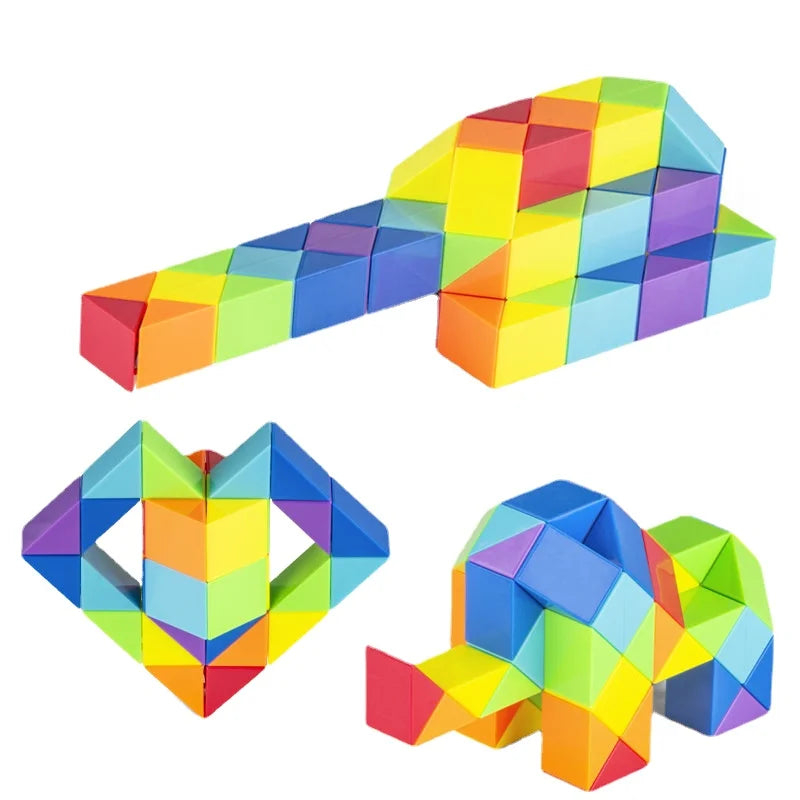 Magic Snake Puzzle Cube Transformable Fidget Toy
