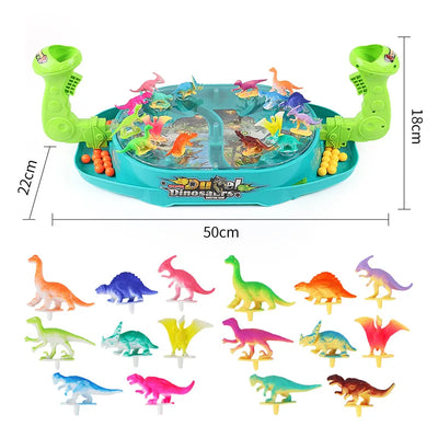 Dinosaur Catapult Marble Battle Game