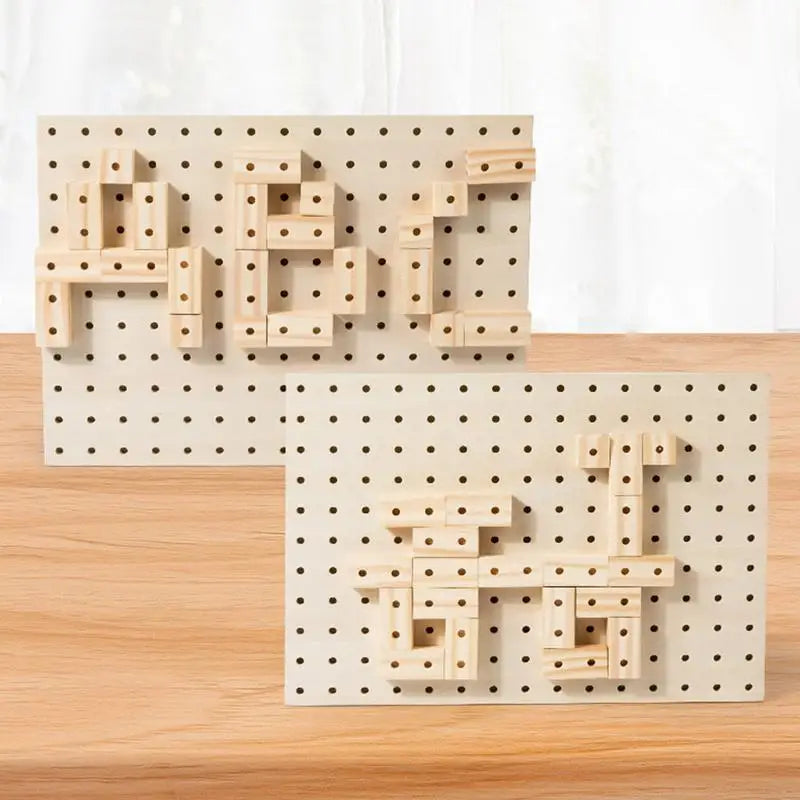 Wooden Stacking Construction Block Set