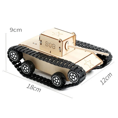 DIY Remote Control Tank Puzzle
