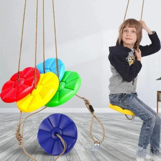 Children's Petal Disc Swing, Height Adjustable