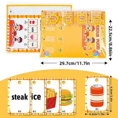 Food Recognition Flash Card Set
