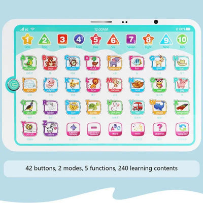 Interactive Number Learning Tablet for Kids