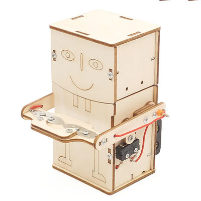 Robot Piggy Bank STEM Craft Toy