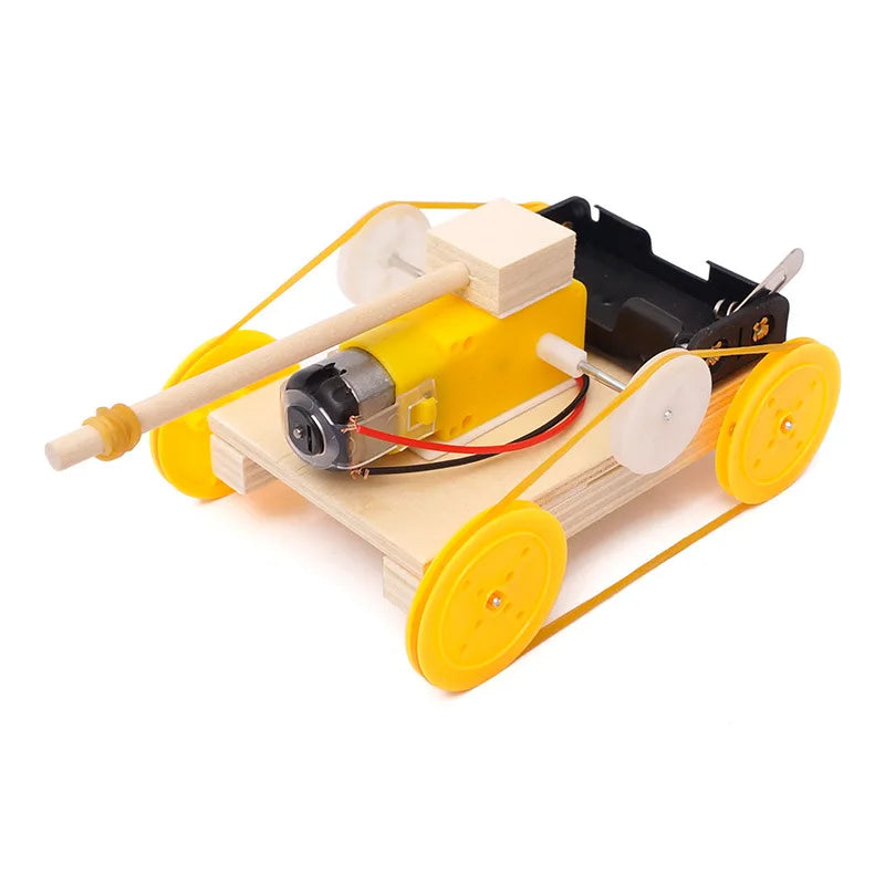 DIY Small Electric Tank Puzzle