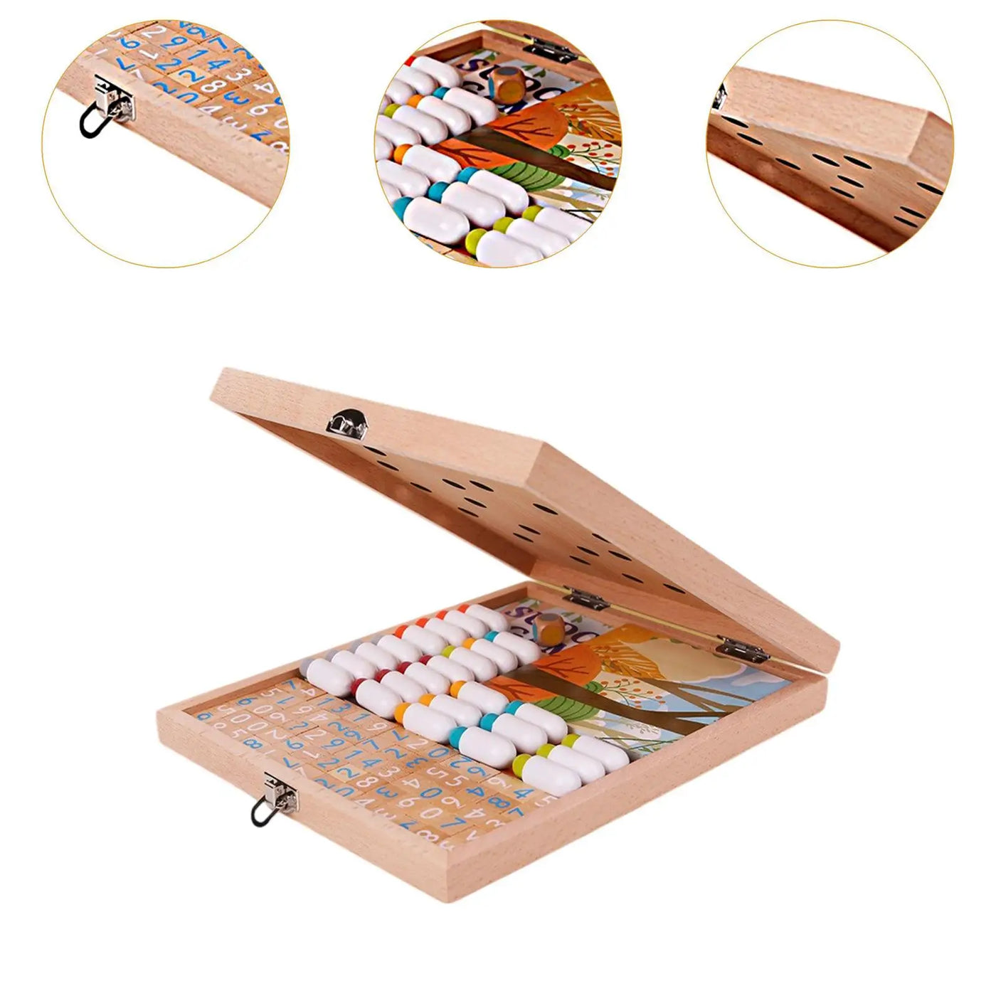Wooden Sudoku Brain Game for Kids