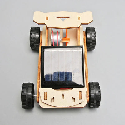 Wooden Solar Race Car Science Toy