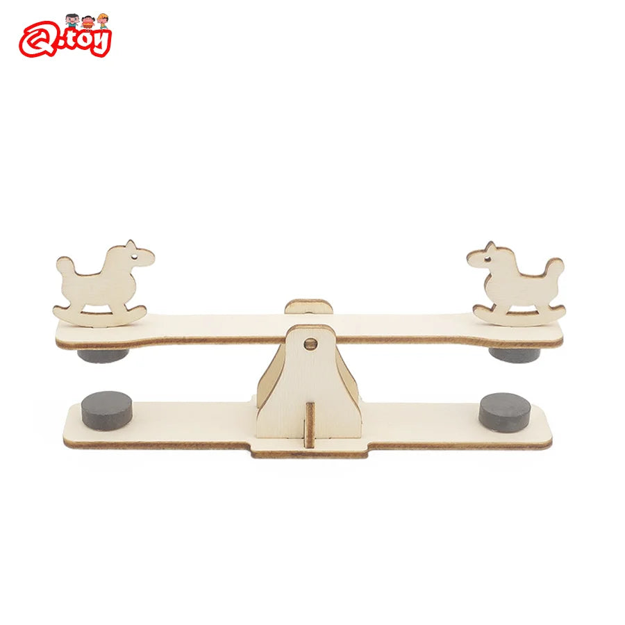 DIY Magnetic Seesaw Puzzle Kit