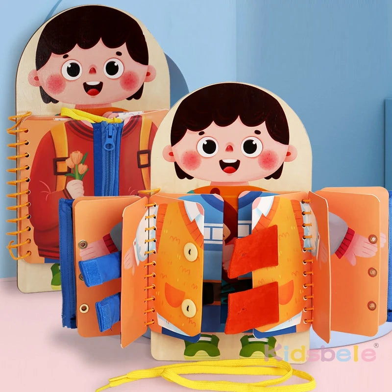 Toddler Busy Board Travel Learning Toy