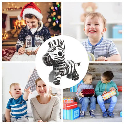 Animal Shape Puzzle Building Blocks