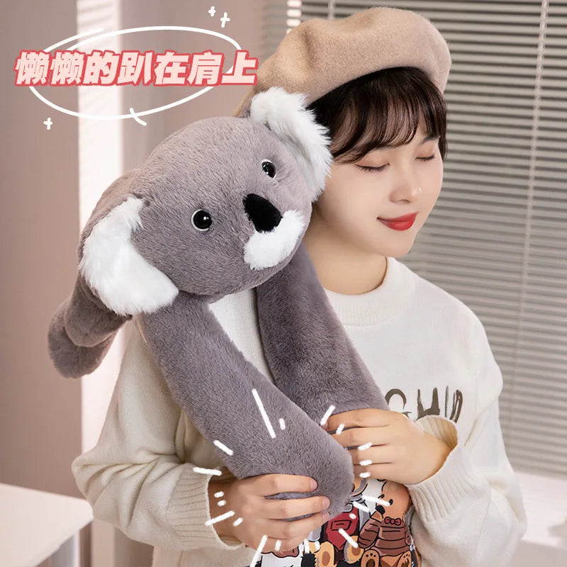 Long Arm Weighted Plush Animal Pillow